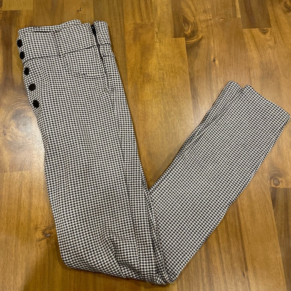 ZARA Gingham Leggings